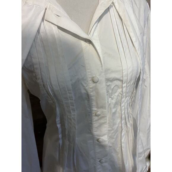 Trelise Cooper Victorian Principal Tabitha Cottagecore Button White Tunic Sz 6 - Picture 3 of 9